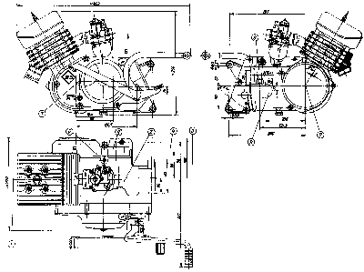 Simson Explosionszeichnung Getriebe S51, SR50, KR51/2